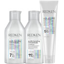 Redken Acidic Bonding Concentrate Shampoo, Conditioner and Leave-in Treatment Bond Repair Bundle