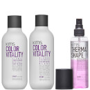 KMS Color Vitality Blonde Trio For Anti-Brassiness & Restored Radiance (Worth £66)