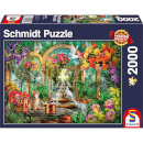 Animals in the Atrium Jigsaw Puzzle (2000 Pieces)