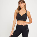 MP Women's High Support Moulded Cup Sports Bra - Black - 30A