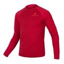 Men's One Clan Raglan L/S - Rust Red - S Men's One Clan Raglan L/S - Rust Red - S