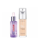 L&rsquo;Oreal Paris Hyaluronic Acid Filler Serum and True Match Hyaluronic Acid Foundation Duo - 3C Rose Beige