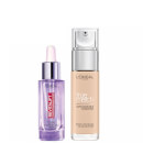 L’Oreal Paris Hyaluronic Acid Filler Serum and True Match Hyaluronic Acid Foundation Duo - 0.5N Porcelain L’Oreal Paris Hyaluronic Acid Filler Serum and True Match Hyaluronic Acid Foundation Duo - 0.5N Porcelain