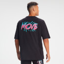 MP Men's Retro Oversized Move T-Shirt - Black - XS