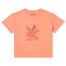 Spongebob Squarepants Boxy Patrick Women's Cropped T-Shirt - Coral