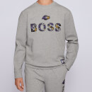 BOSS X NBA Men's Lakers Crewneck Sweatshirt - Medium Grey - S