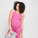 Ciążowa koszulka bez rękawów z kolekcji Power Maternity MP – Sangria - XXS