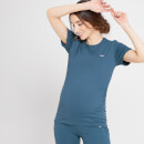 Γυναικείο Κοντομάνικο Τοπ MP Power Εγκυμοσύνης - Dust Blue - XS