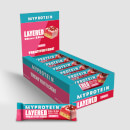 Layered Protein Bar - 12 x 60g - Erdbeere