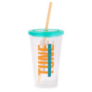 Space Jam Drinks Cup with Straw