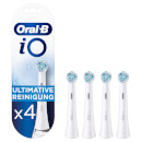 [Zahnarztpraxis-Angebot] Oral-B iO Ultimative Reinigung Aufsteckbürsten, Briefkastenfähige Verpackung, 4 Stück