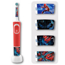 Oral-B Kids Elektrische Zahnbürste Spiderman, ab 3 Jahren, rot