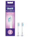 Oral-B Pulsonic Sensitive Aufsteckbürsten, weiß, 2 Stück