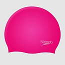 Gorro de natación infantil Plain Moulded de silicona, rosa - ONESZ