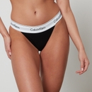 Calvin Klein Women's High Leg Tanga Briefs Black - XS