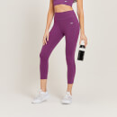 MP Women's 3/4 Power Leggings - Purple - XXS