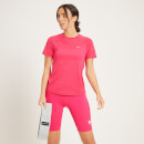 Naisten vartalonmyötäinen Training -t-paita - Magenta - XS