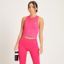 MP ženska crop majica bez rukava za trening sa leđima za trkače - magenta boja - XS