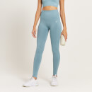 MP Women's Shape Seamless Leggings - Stone Blue - L MP Women's Shape Seamless Leggings - Stone Blue - L