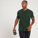 Męski T-shirt z krótkimi rękawami z kolekcji MP Adapt Drirelease – ciemna zieleń - XS
