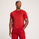 Мъжка тениска с къс ръкав Repeat Graphic Training на MP - винено червено - XXS