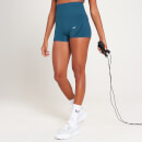 MP Women's Tempo Seamless Booty Shorts - Dust Blue - M