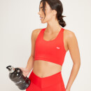 MP ženski Tempo sportski grudnjak sa ukrštenim bretelama na leđima - jarko crvena boja - XXS