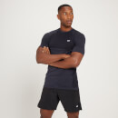 T-shirt sans coutures à manches courtes MP Essentials pour hommes – Noir chiné - XS