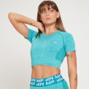 MP moteriški trumpi „Curve“ marškinėliai trumpomis rankovėmis – Lagoon - XXS