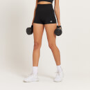 MP ženske Curve bokserice s visokim pojasom - crna boja - XL