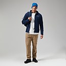 Men's Prism Micro Polartec Interactive Fleece Jacket - Blue - XS