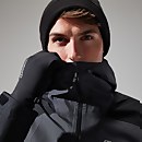 Men's Paclite Peak Vented Jacket Grey/Black - XS Men's Paclite Peak Vented Jacket Grey/Black - XS