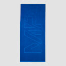 MP Logo strandhåndklæde - True Blue