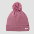 MP kepurė su bumbulu – Rausvai violetinė