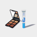 Eyeko Limitless Eyeshadow Palette and Mascara Bundle - Beach Waterproof, Palette 2 Eyeko Limitless Eyeshadow Palette and Mascara Bundle - Beach Waterproof, Palette 2