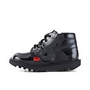 Infant Unisex Kick Hi Zip Patent Leather Black - 5 Infant Unisex Kick Hi Zip Patent Leather Black - 5