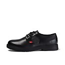 Youth Mens Finley Lo Leather Black - 5 Youth Mens Finley Lo Leather Black - 5