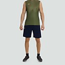 MENS WOVEN GYM SHORTS NAVY - S