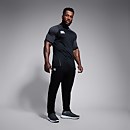 CANTERBURY STRETCH TAPERED POLYKNIT BLACK - S