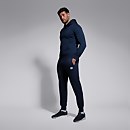 MENS TAPERED FLEECE CUFFPANT NAVY  - XS