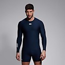 MENS THERMOREG LONG SLEEVED TOP NAVY - M