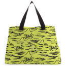 Jaws Yellow Doodle Tote Bag