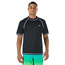 Easy Short Sleeve Swim Shirt - Black |Size S