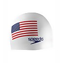 USA Flag Silicone Cap - White | Size One Size