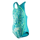 Printed Sport Splice One Piece - Teal | Size 10