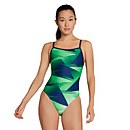 Lane Game Flyback One Piece - Blue/Green | Size 22