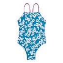 Printed Fixed Back One Piece - Blue | Size 24