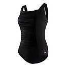 Plus Solid Shirred Tank One Piece - Black |Size 20 Plus Solid Shirred Tank One Piece - Black |Size 20