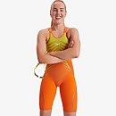 Fastskin Printed Intent Open Back Kneeskin - Sonic Scorch | Size 20 Fastskin Printed Intent Open Back Kneeskin - Sonic Scorch | Size 20