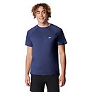 Easy Solid Short Sleeve Swim T-shirt - Peacoat | Size L